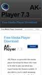 Mobile Screenshot of freemediaplayerdownload.org